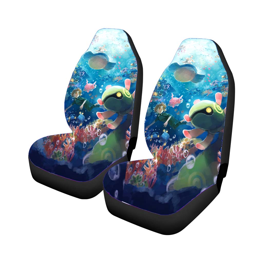 Water Types Pokemon Characters Car Front Seat Covers