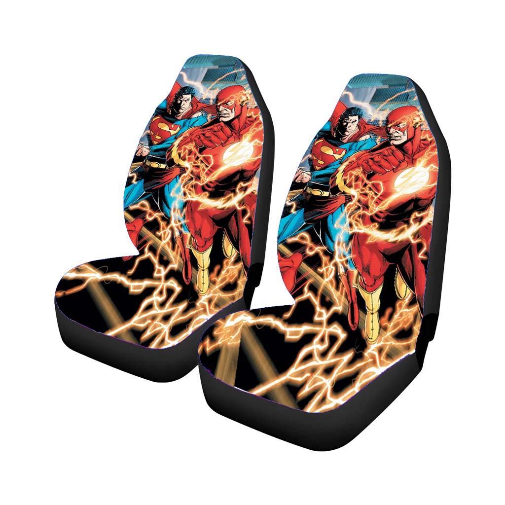 Who Is Faster Superman Vs The Flash Car Front Seat Covers