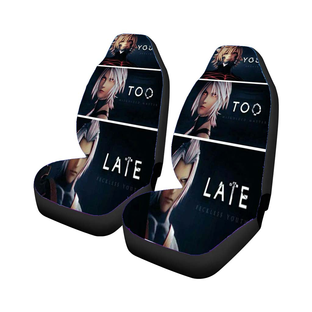 Youre Too Late Kingdom Hearts Quotes Car Front Seat Covers