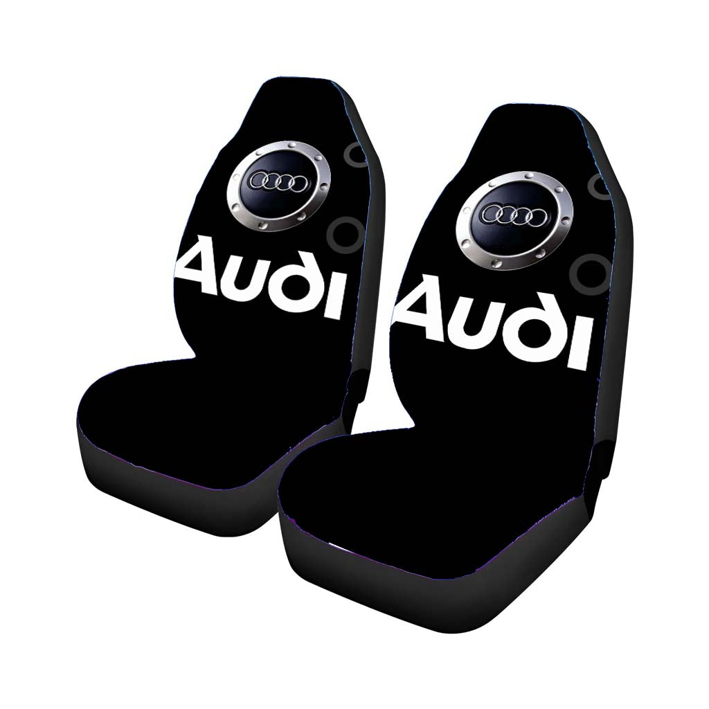 Audi Logo Wallpaper Rear Car Seat Covers