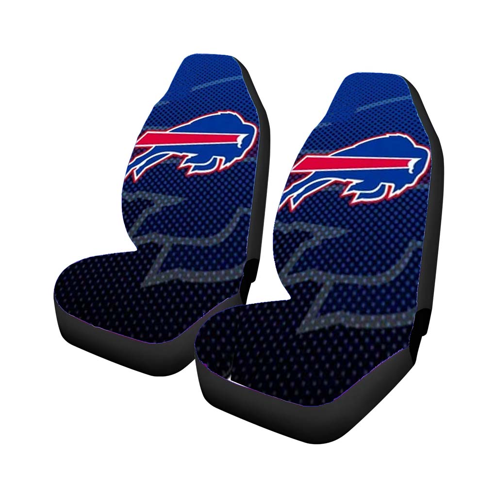 Buffalo Bills Icon Car Front Seat Covers