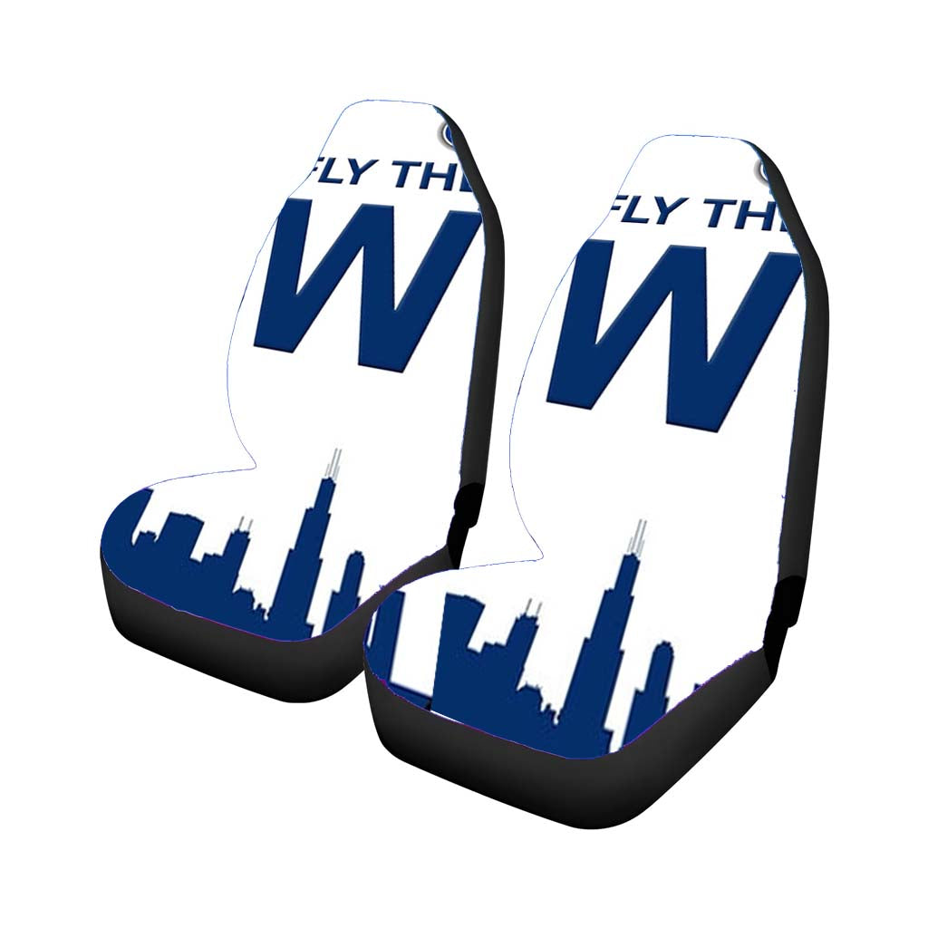 Chicago Cubs Mlb Icon Car Front Seat Covers