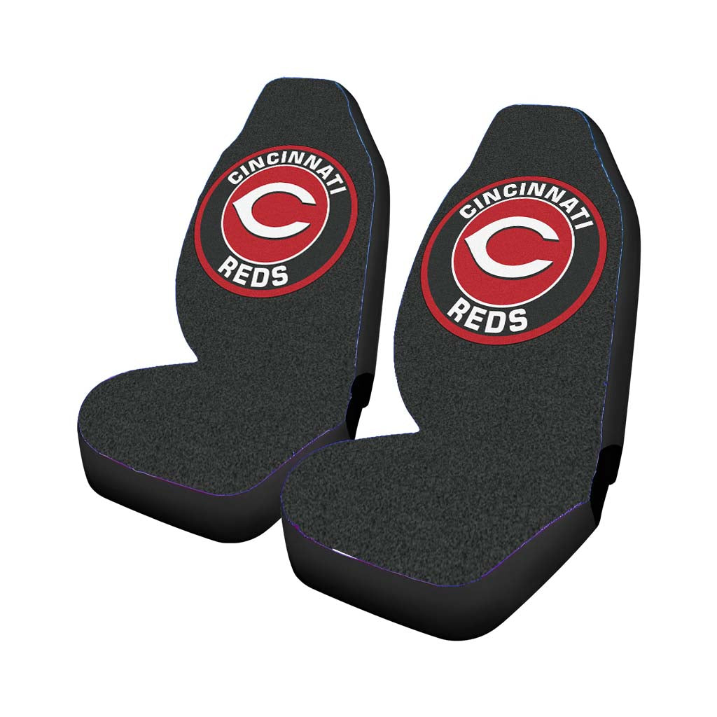 Cincinnati Reds Mug Car Front Seat Covers