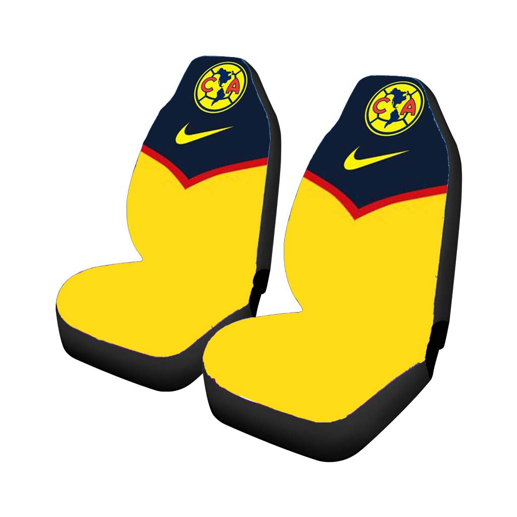 Club America Batch Logo Car Front Seat Covers