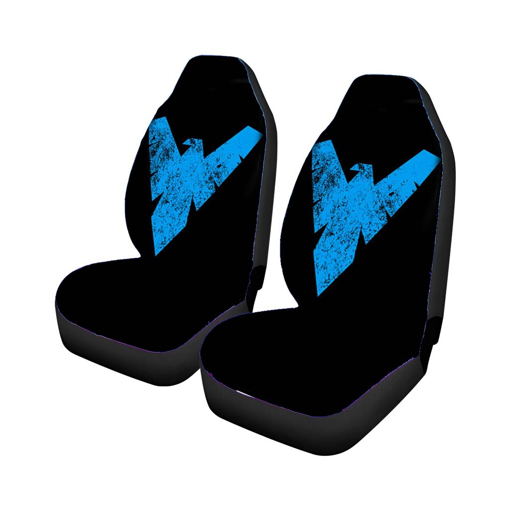 Dc Comics Nightwing Logo Car Front Seat Covers