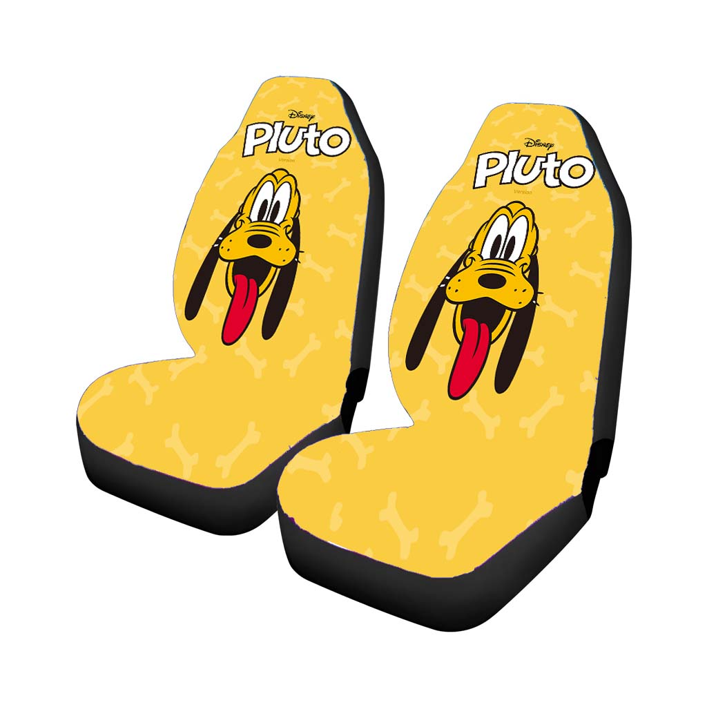 Disney Pluto Wallpaper Car Front Seat Covers