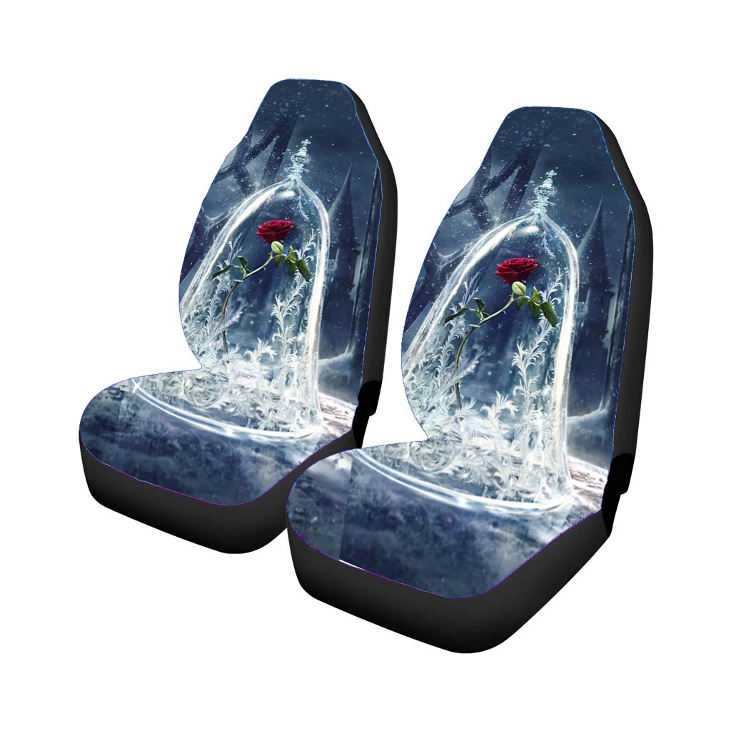 Disney Style Beauty And The Beast Car Front Seat Covers