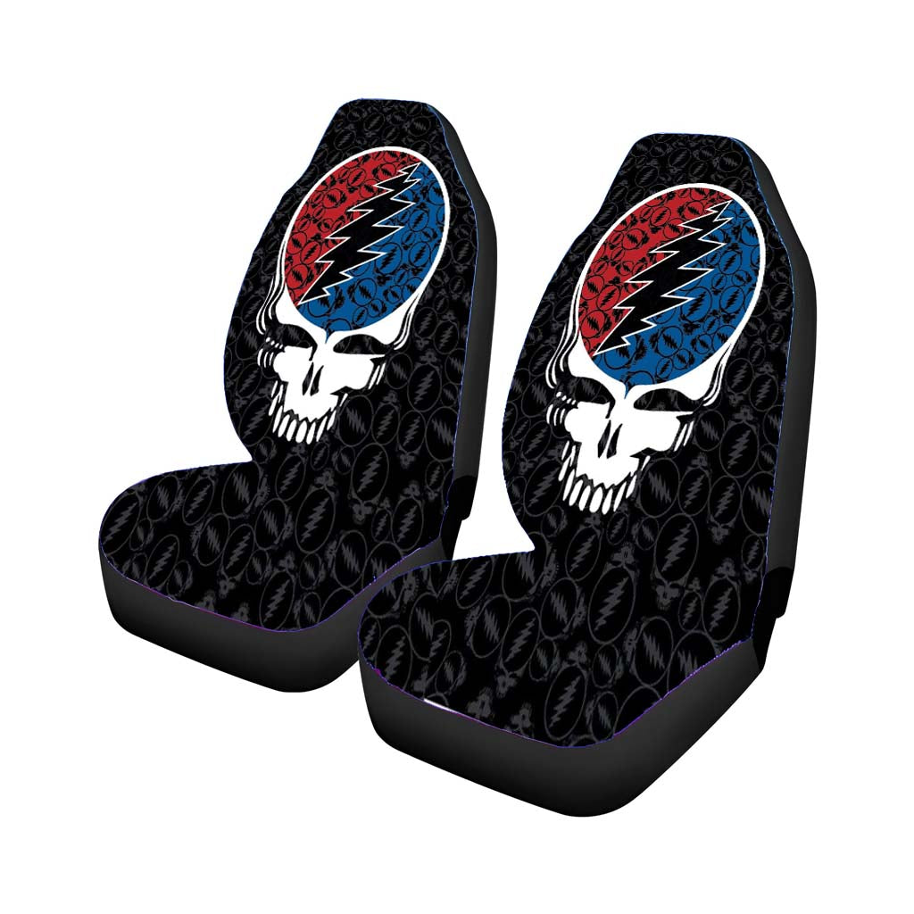 Grateful Dead Logo Car Front Seat Covers