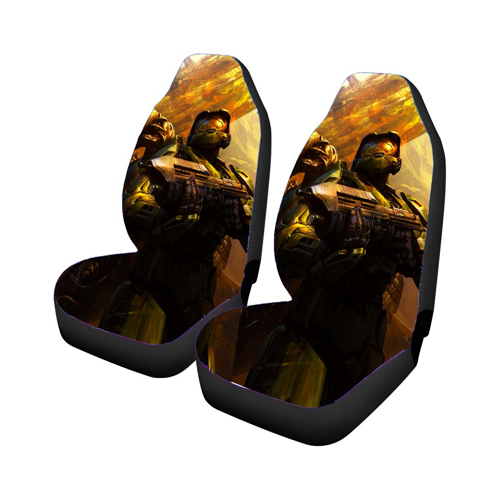 Halo Space Marine Car Front Seat Covers