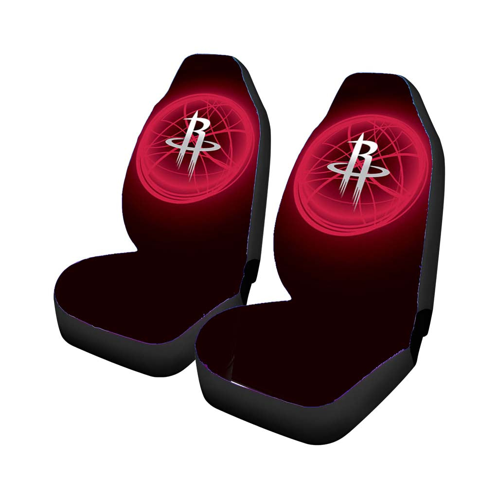 Houston Rockets Symbol Car Front Seat Covers