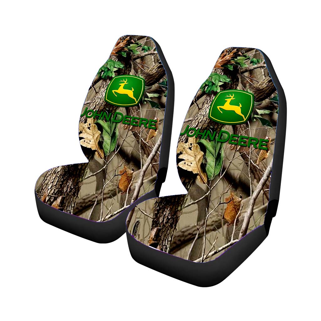 John Deere Logo Car Front Seat Covers