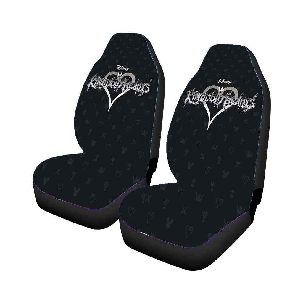 Kingdom Hearts Disney Pattern Car Front Seat Covers