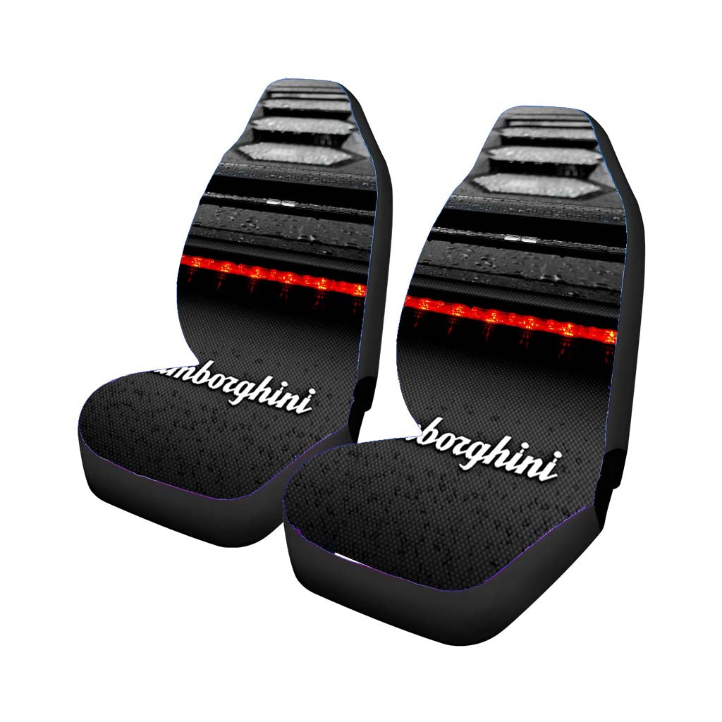 Lamborghini Bull Logo Aventador Car Front Seat Covers