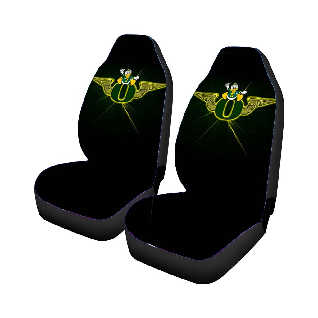 Oregon Ducks Football Wings Car Front Seat Covers