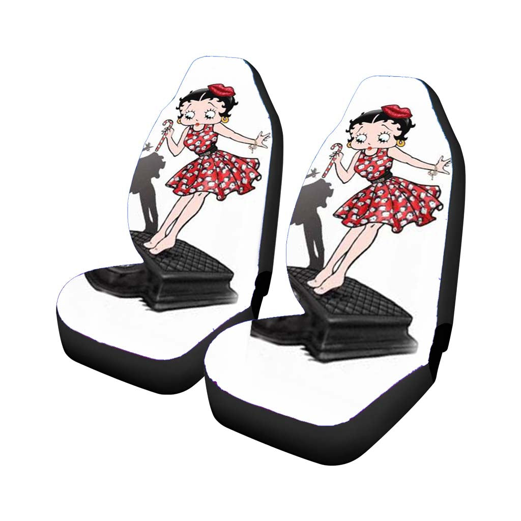 Betty Boop Comic Girl 4 Car Seat Covers