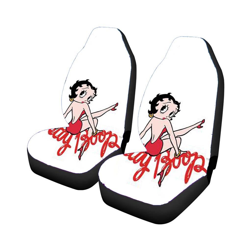 Betty Boop Sexy Red Dress Car Seat Covers