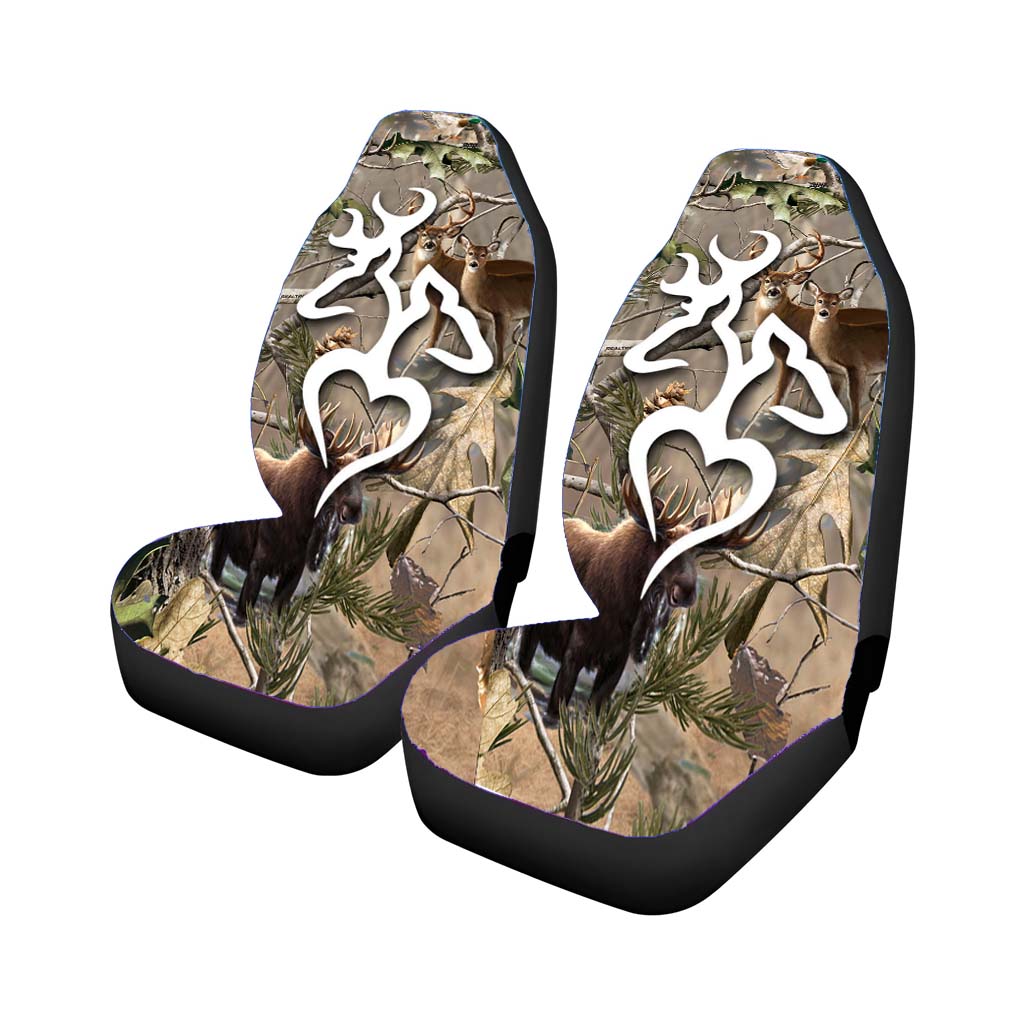 Browning Deer Love Realtree Camo Car Seat Covers
