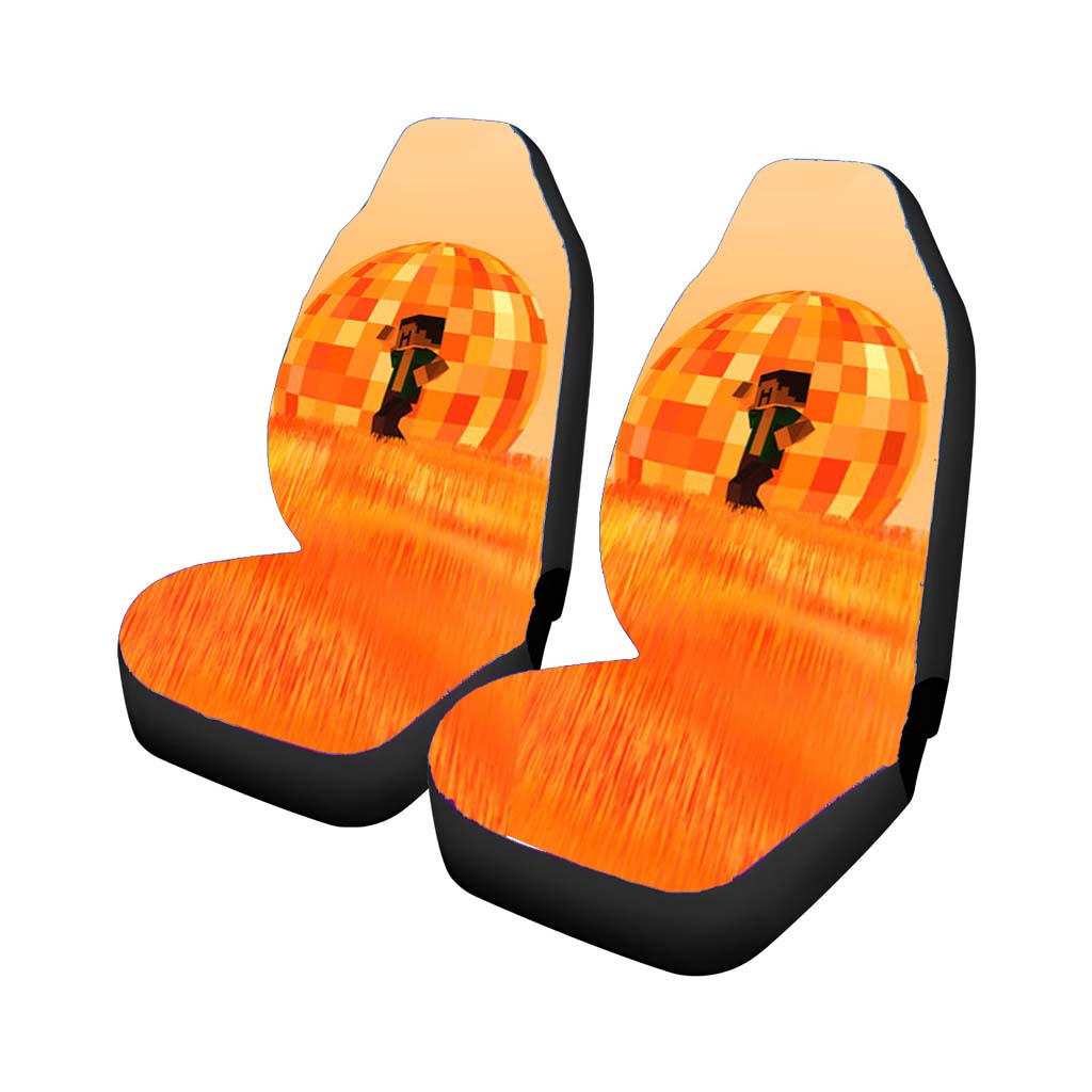 Minecraft Sunset Car Seat Covers