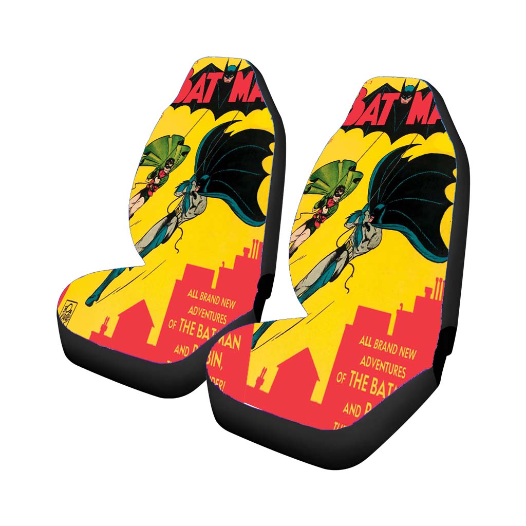Old Batman Comic Car Seat Covers