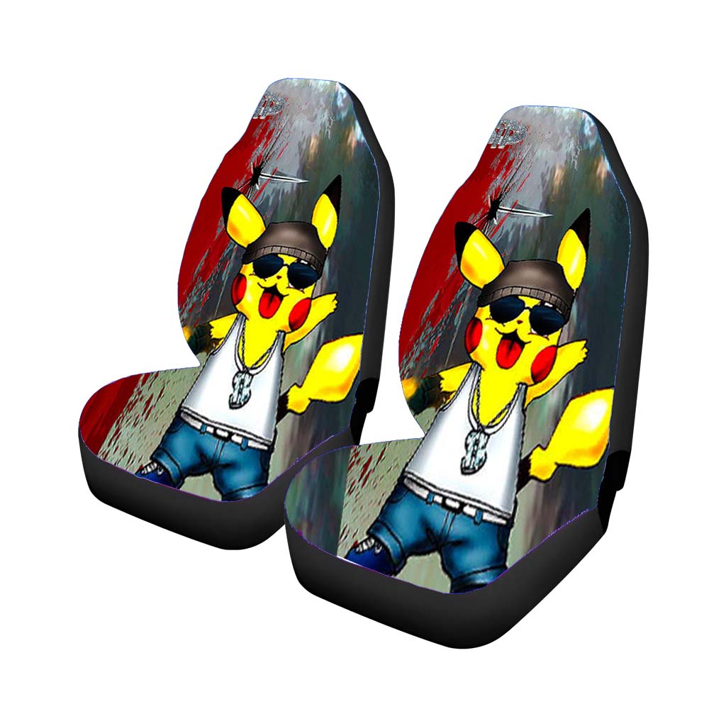Pikachu Gangster Car Seat Covers