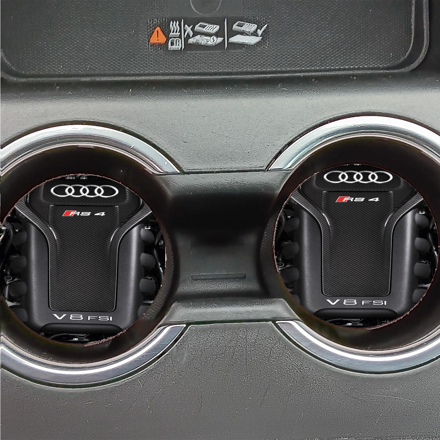 Audi F8 Engine Rs 4 Wallpapers Car Coasters