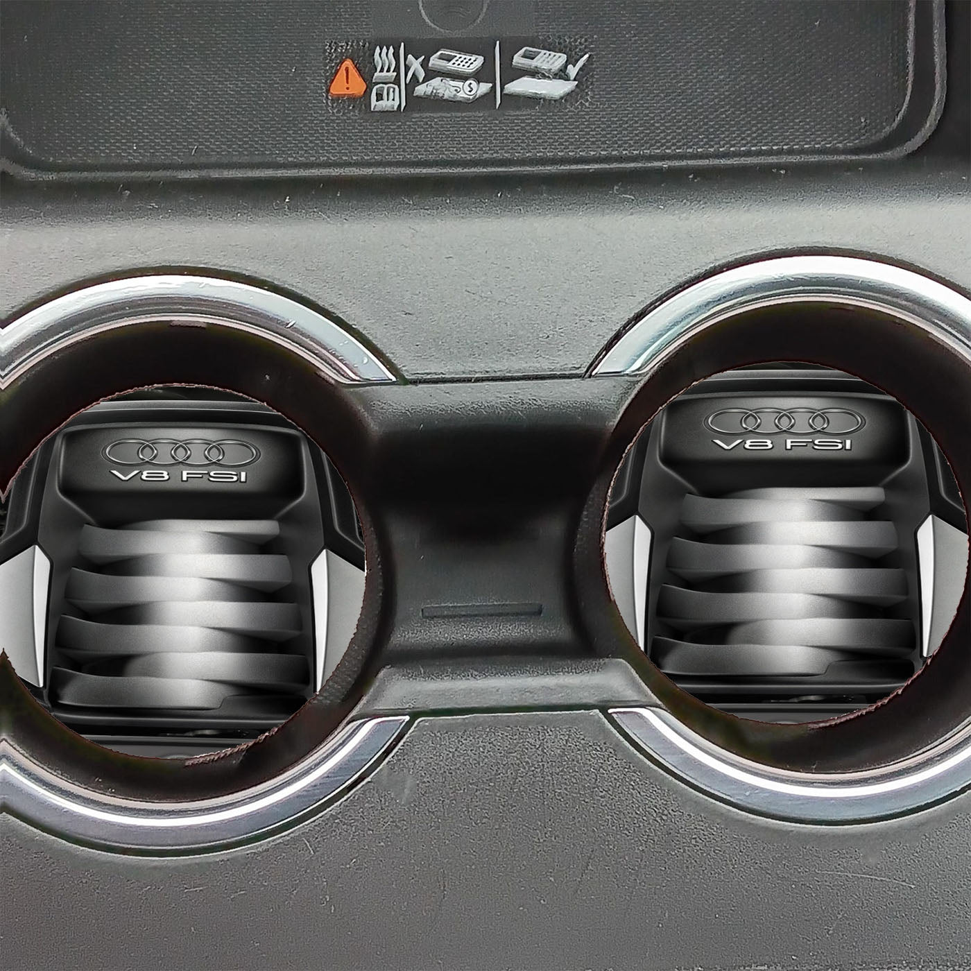 Audi V8 Fsi Engine Car Coasters