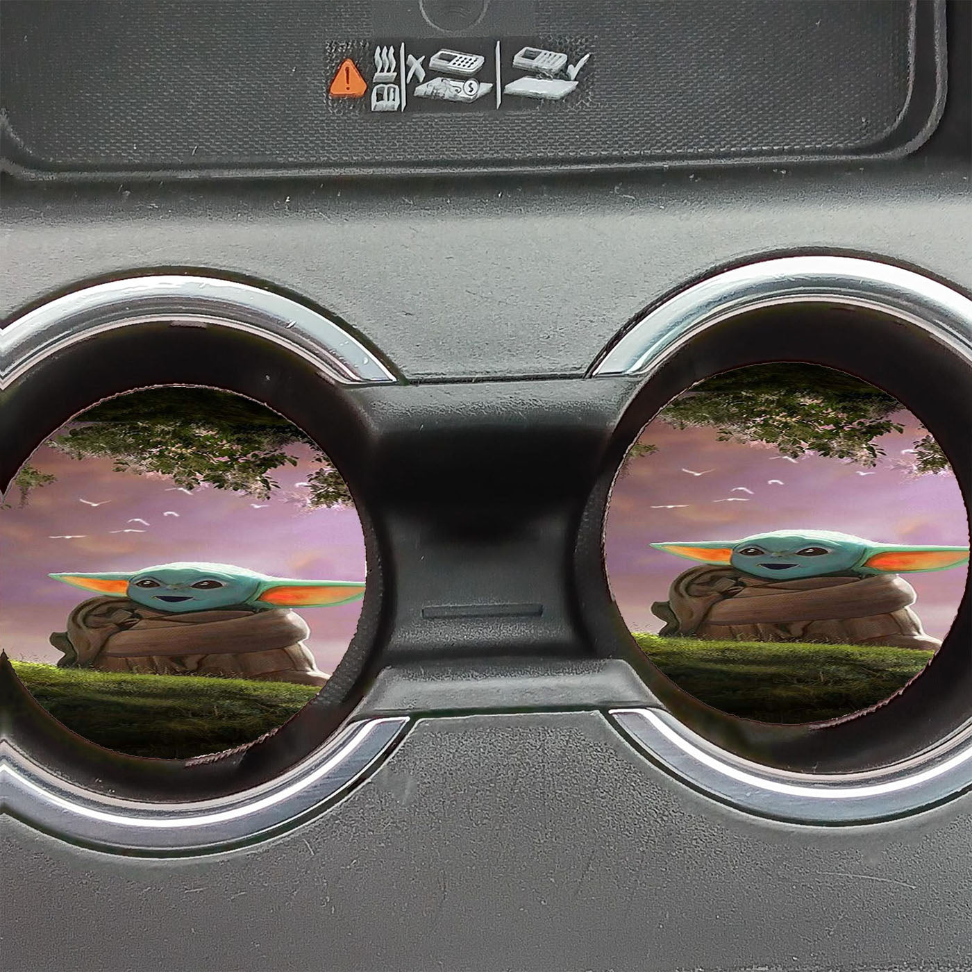 Baby Yoda Star Wars Car Coasters