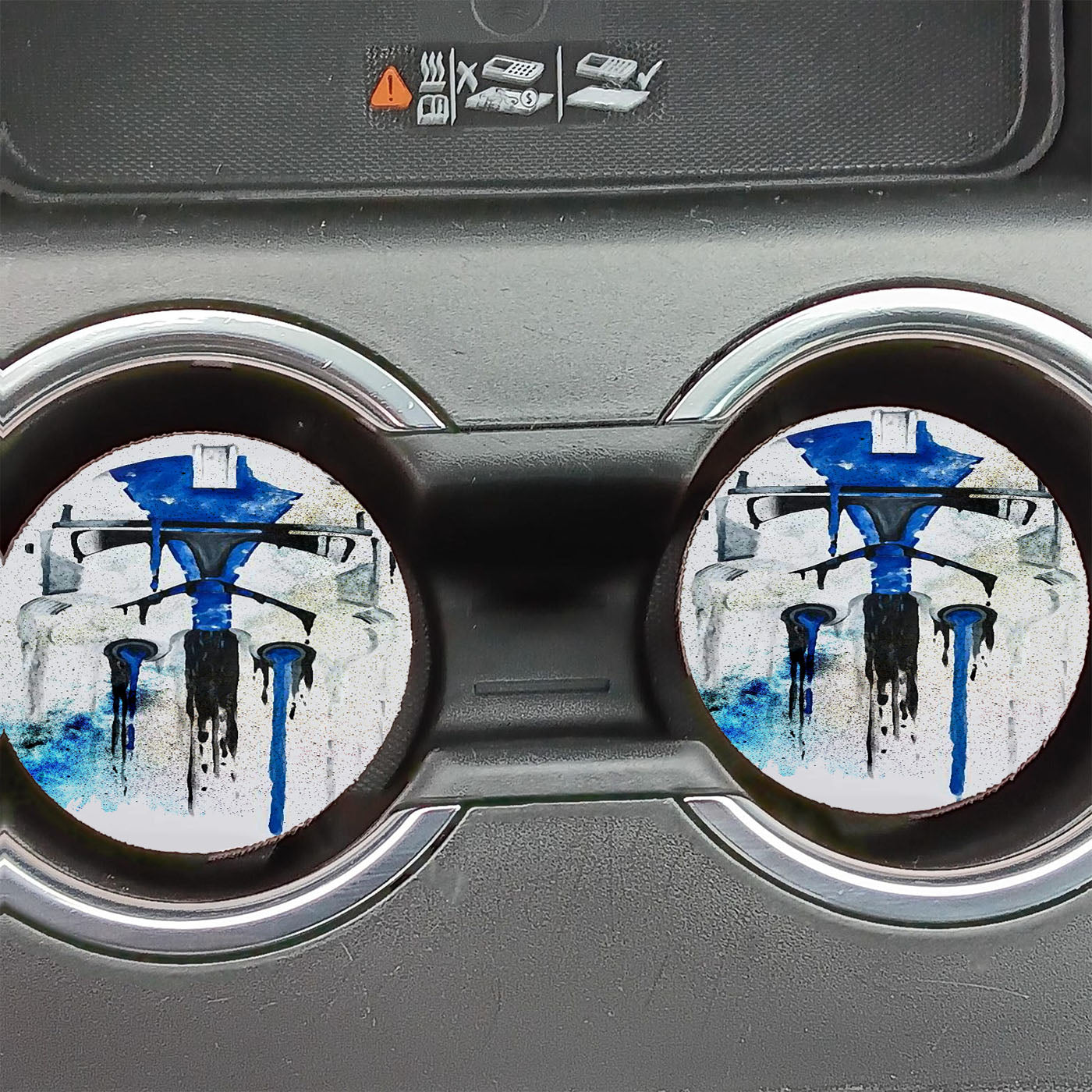 Blue Stormtrooper Star Wars Car Coasters