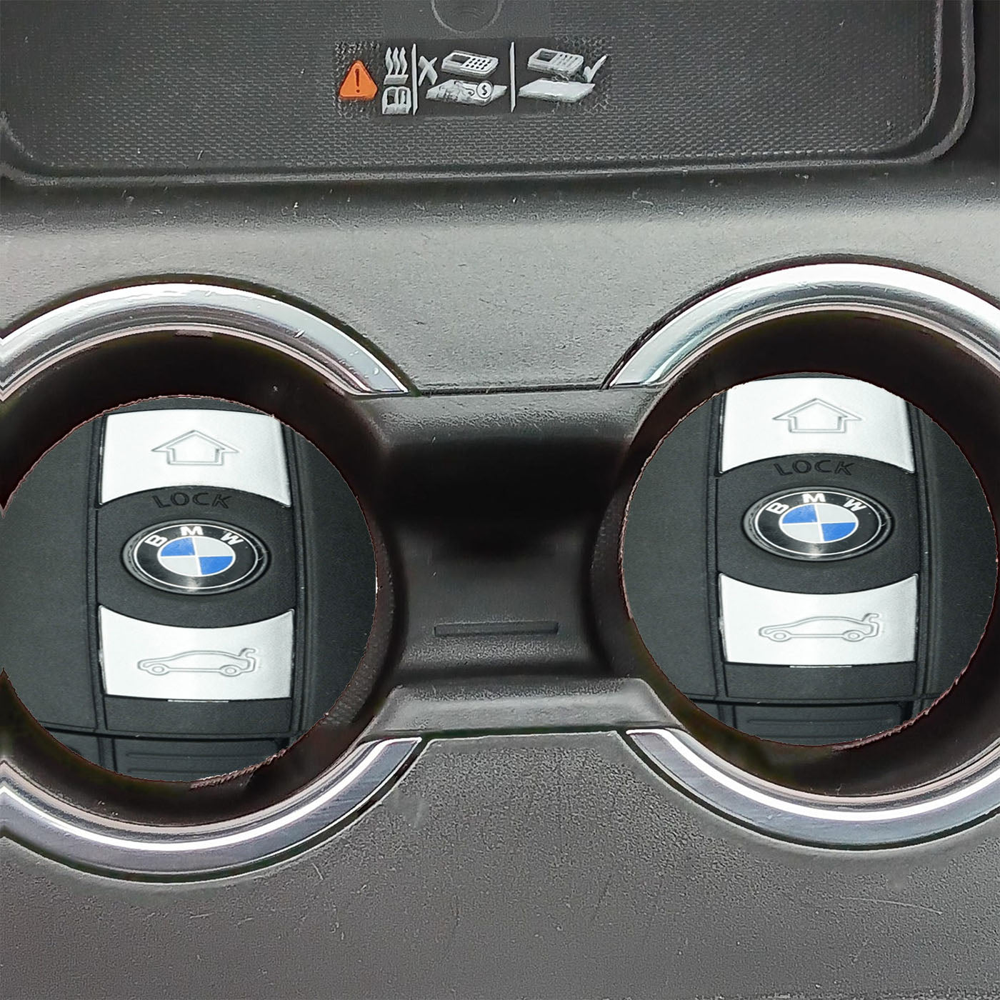 Bmw Classic Luxury Car Key Car Coasters