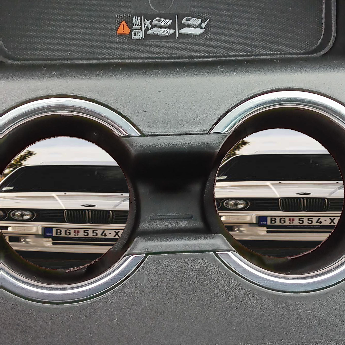 Bmw Head On Car Coasters