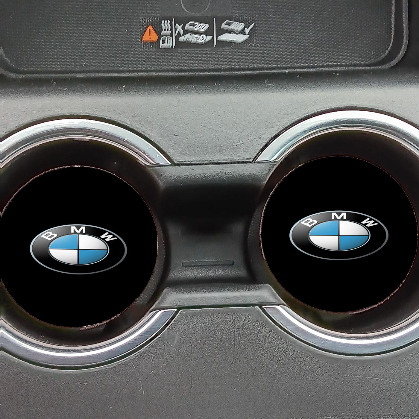 Bmw Logo 3 Stripe Car Coasters