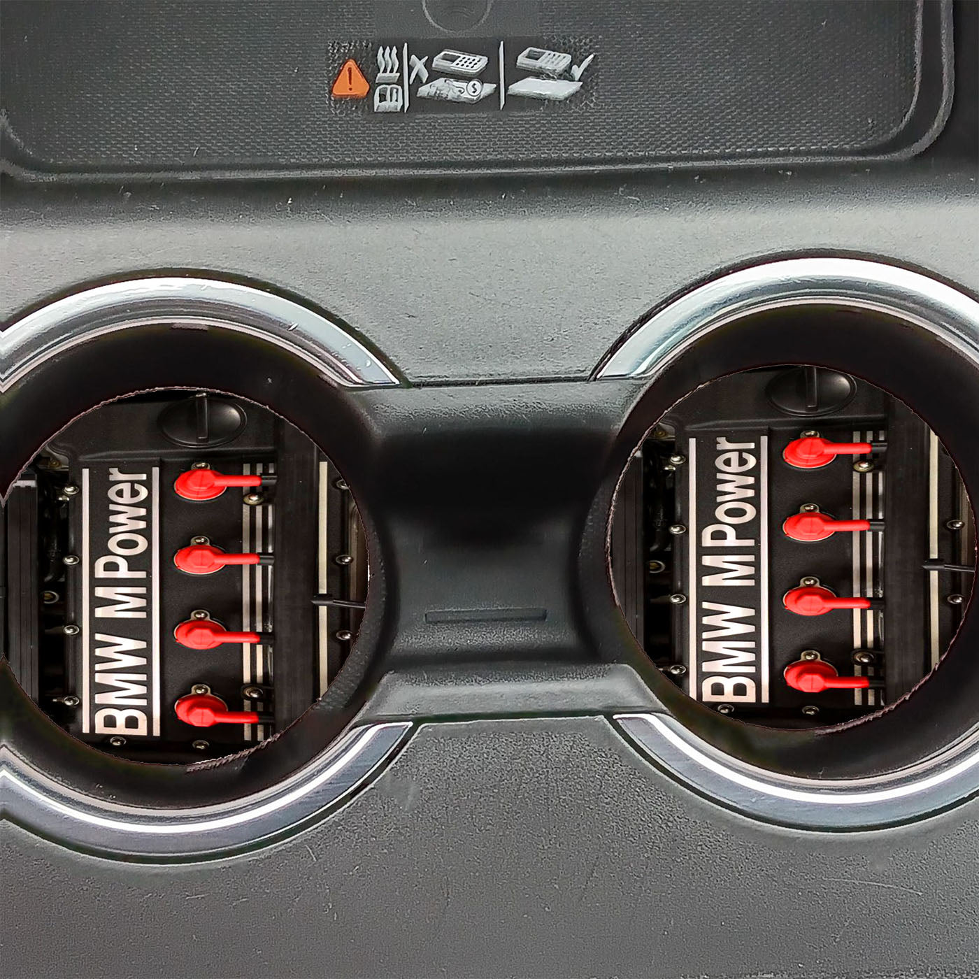 Bmw M Power Engine Car Coasters