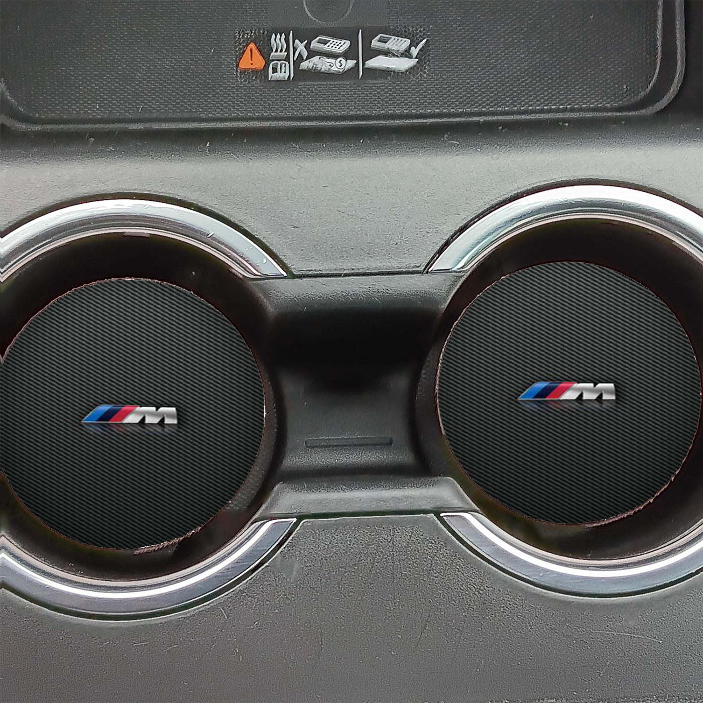 Bmw M Series Carbon Car Coasters