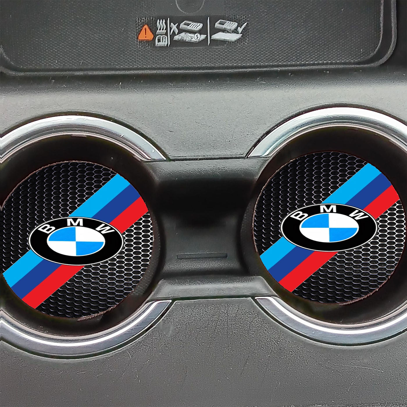 Bmw M Series Logo Car Coasters