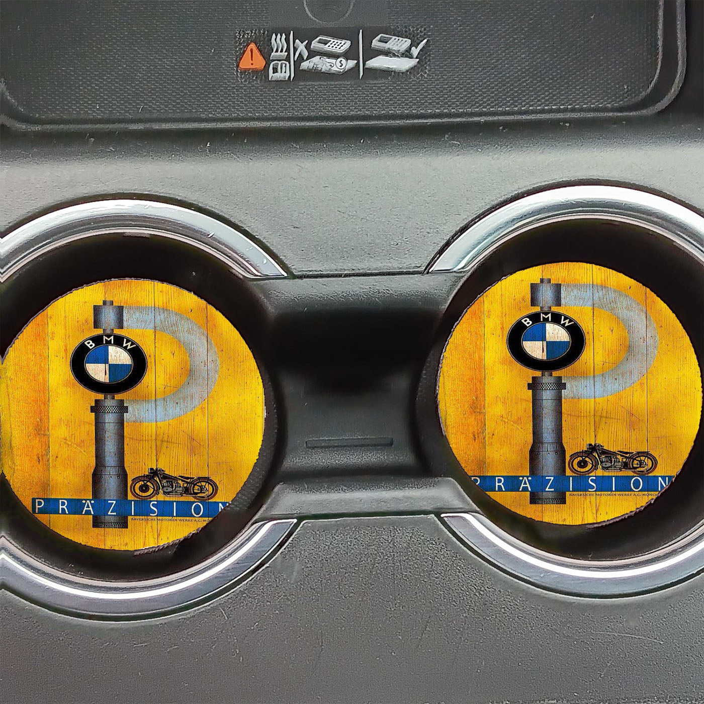 Bmw Prazision Car Coasters