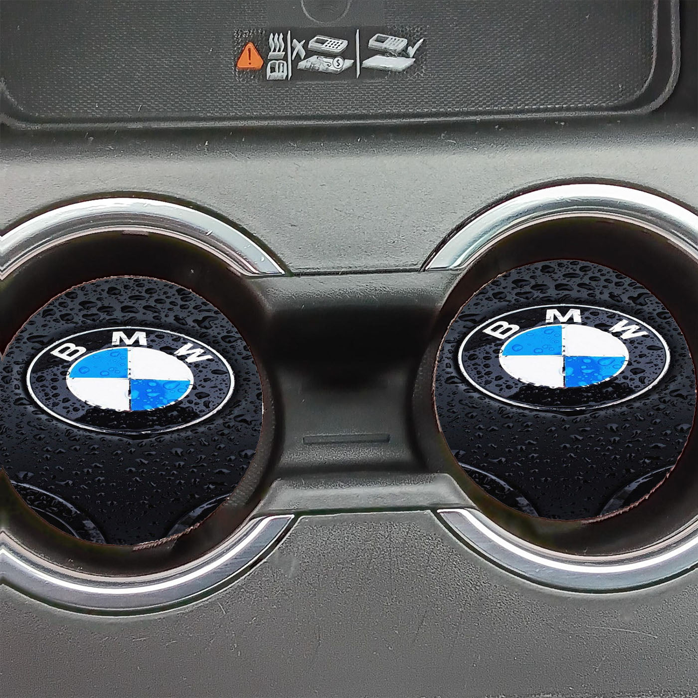 Bmw Rain Drop Car Coasters