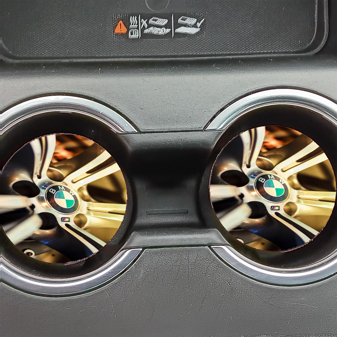 Bmw Wheels Wallpaper Car Coasters