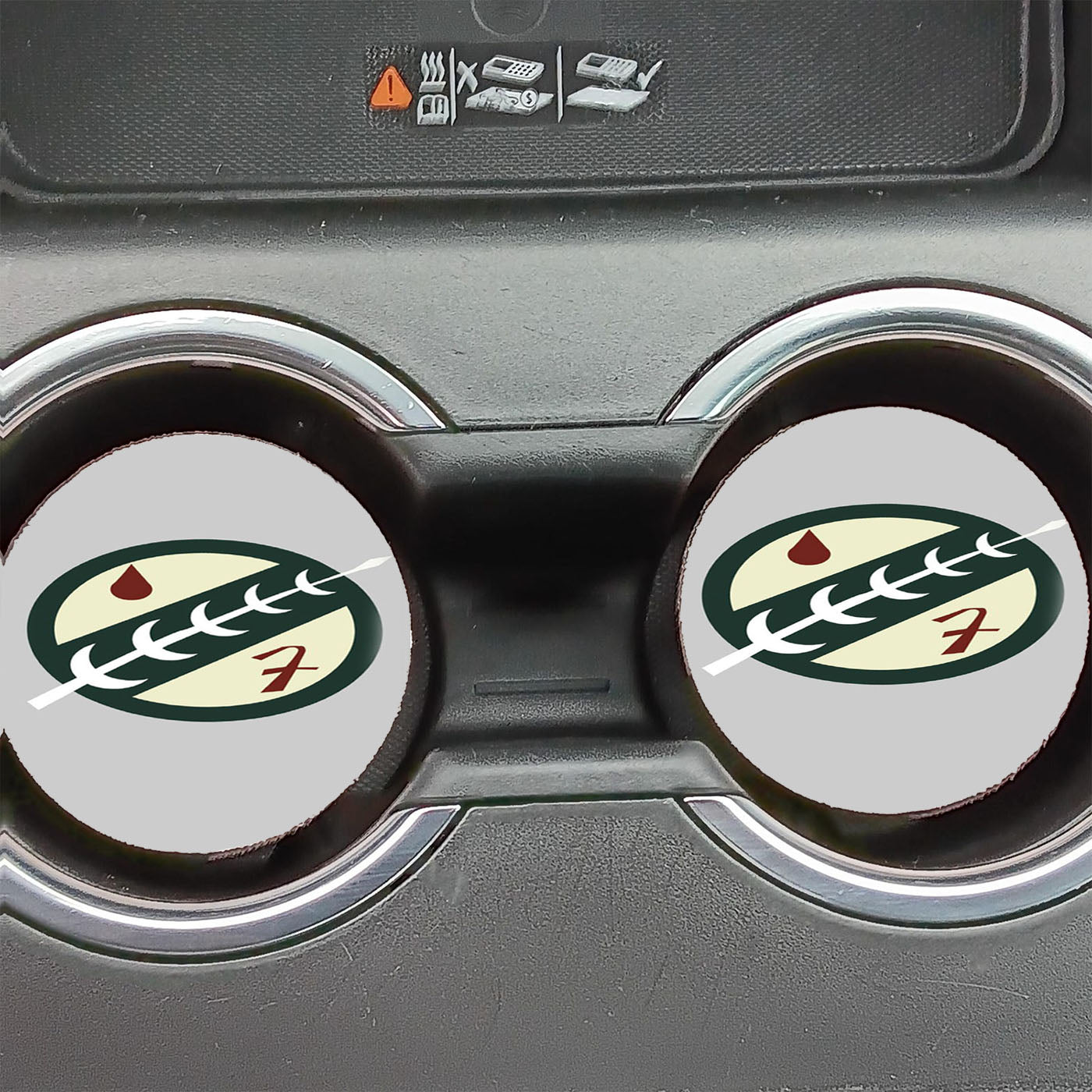 Boba Fett Iconography logo star wars Car Coasters
