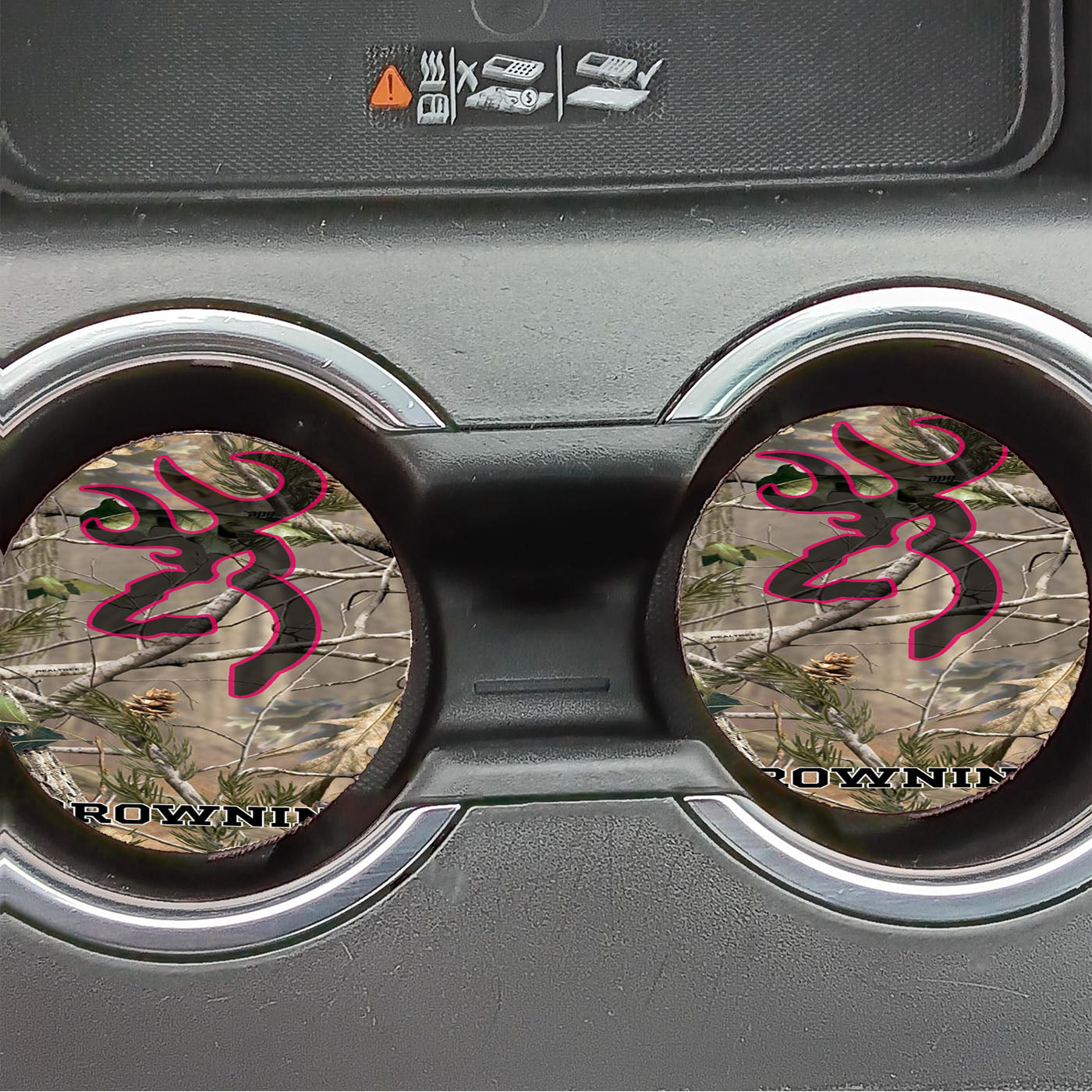 Browning Deer Camo  Jeep Car Coasters