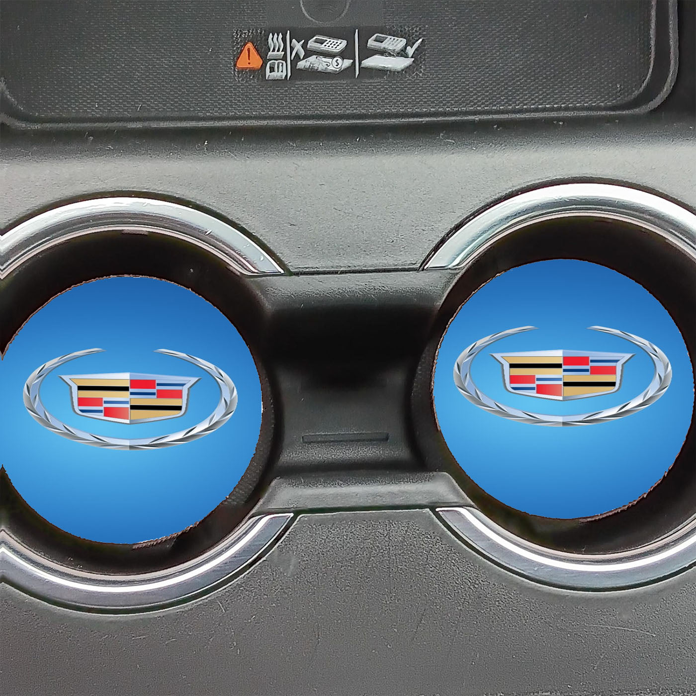 Cadillac Car Logo Car Coasters