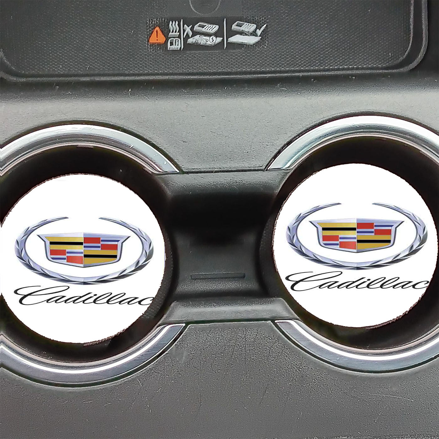 Cadillac Logo Cadillac Car Coasters
