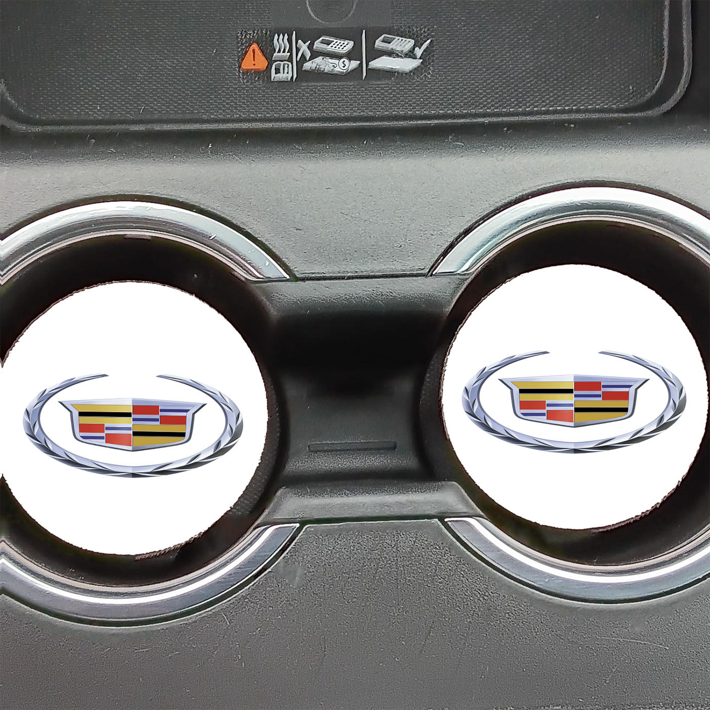 Cadillac Logo Car Coasters