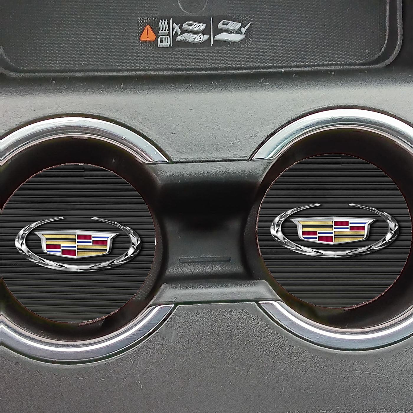 Cadillac Old Logo Car Coasters