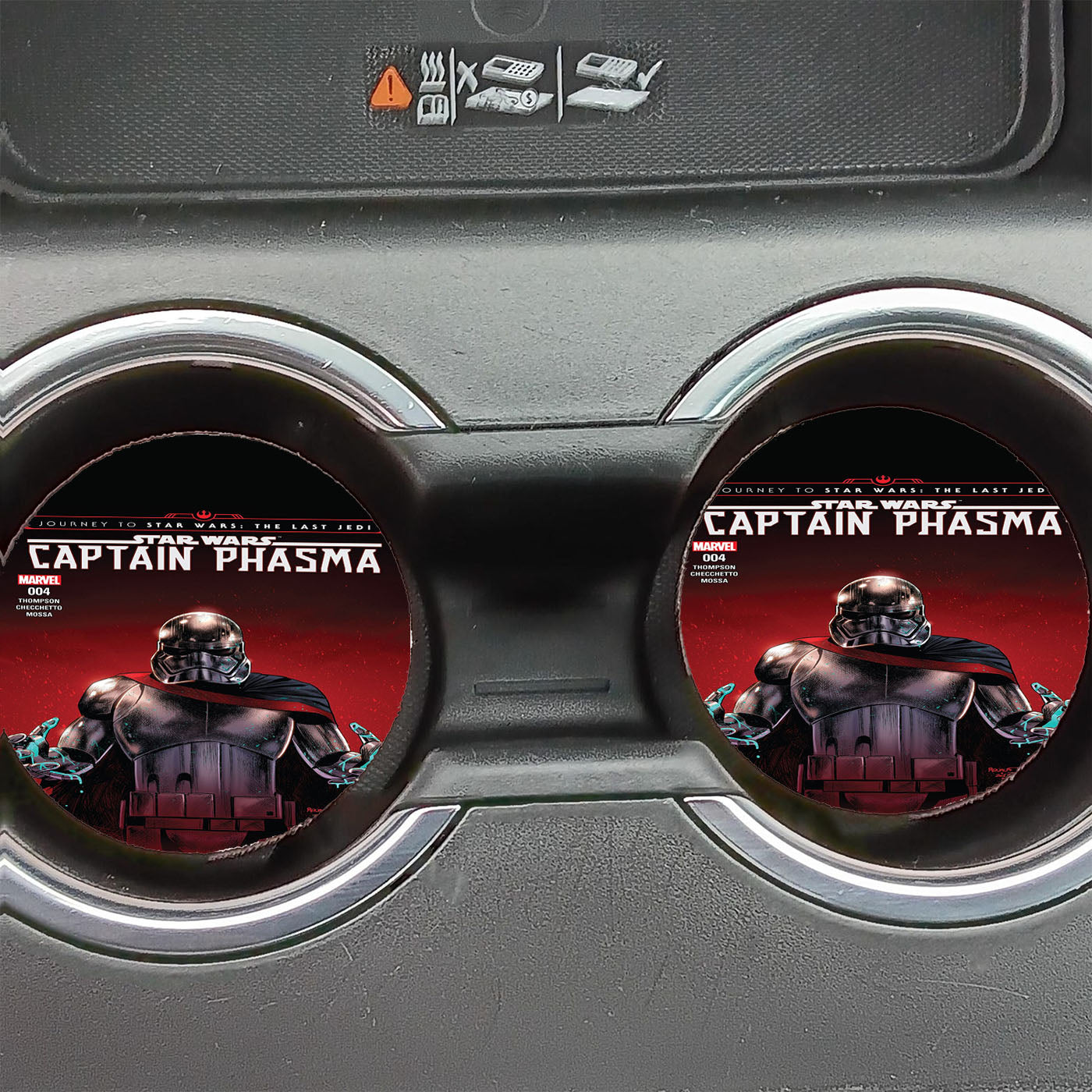 Captain Phasma Star Wars The Force Awakens Car Coasters