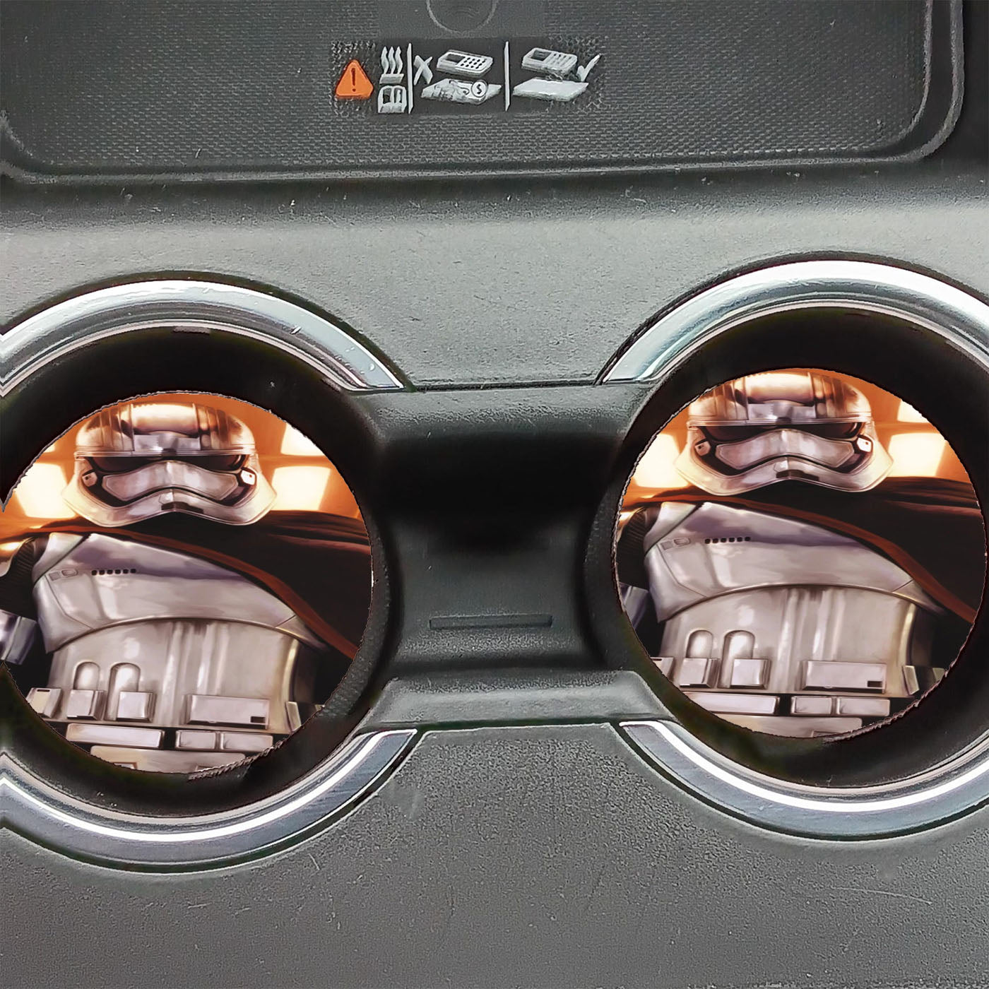 Captain Phasma Star Wars Car Coasters