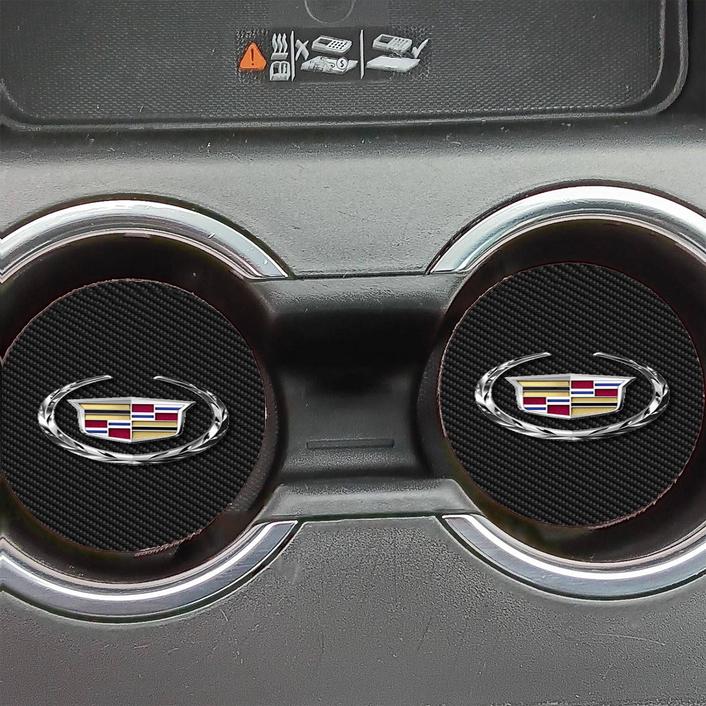 Car Cadillac Logo Car Coasters