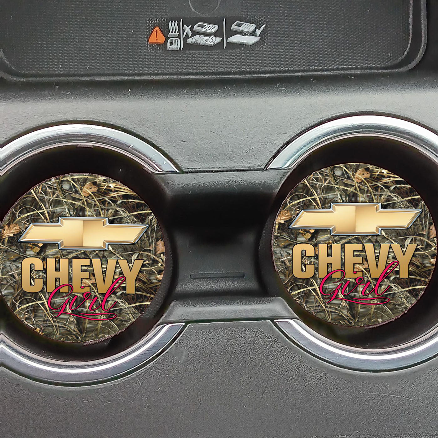 Chevy Girl Car Coasters