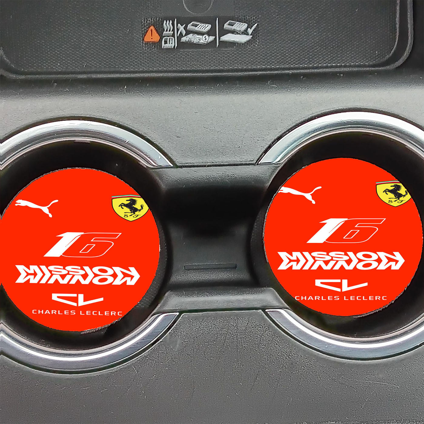 Cl16 Ferrari 2019 Driver Mission Winnow Car Coasters