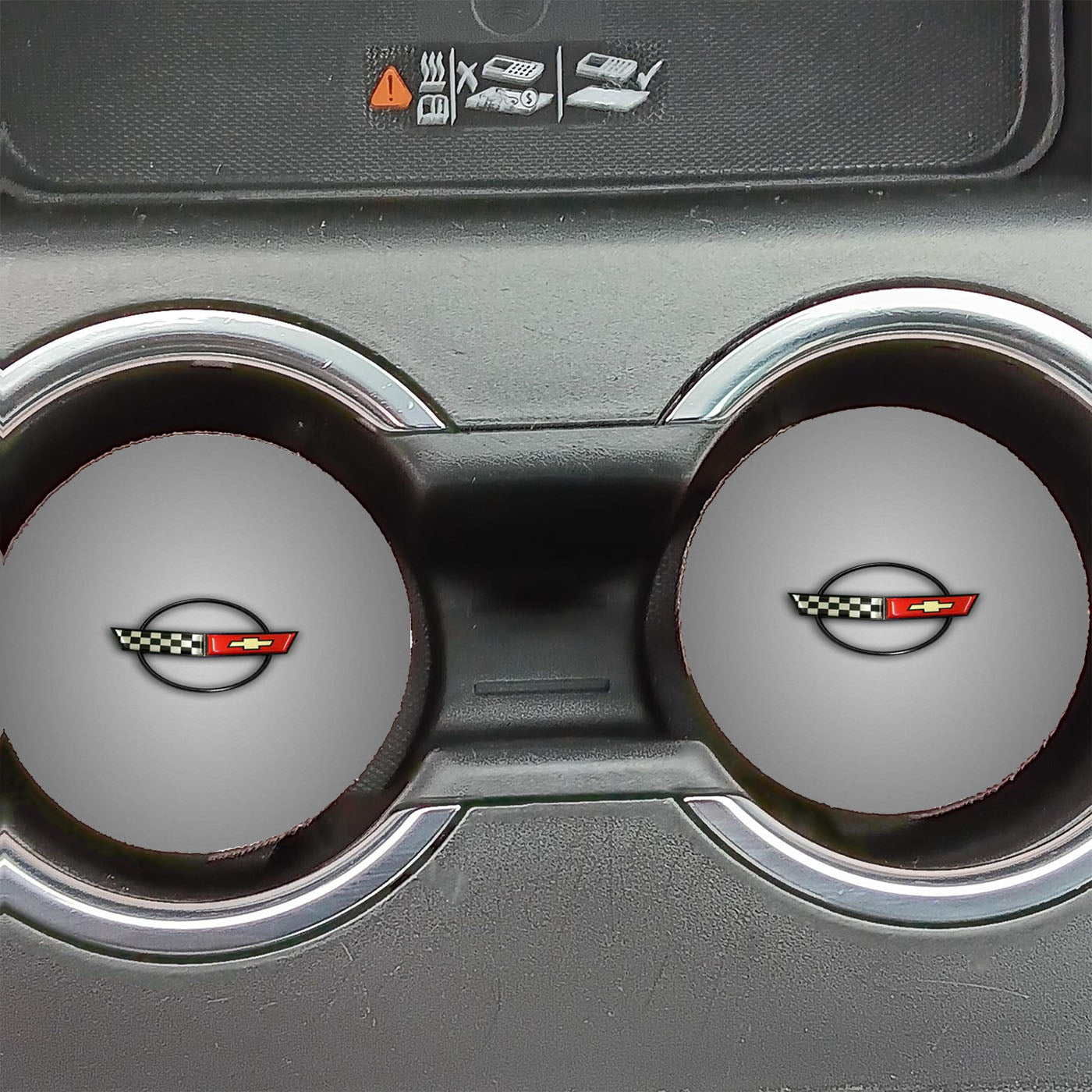 Corvette C4 Flag Car Coasters