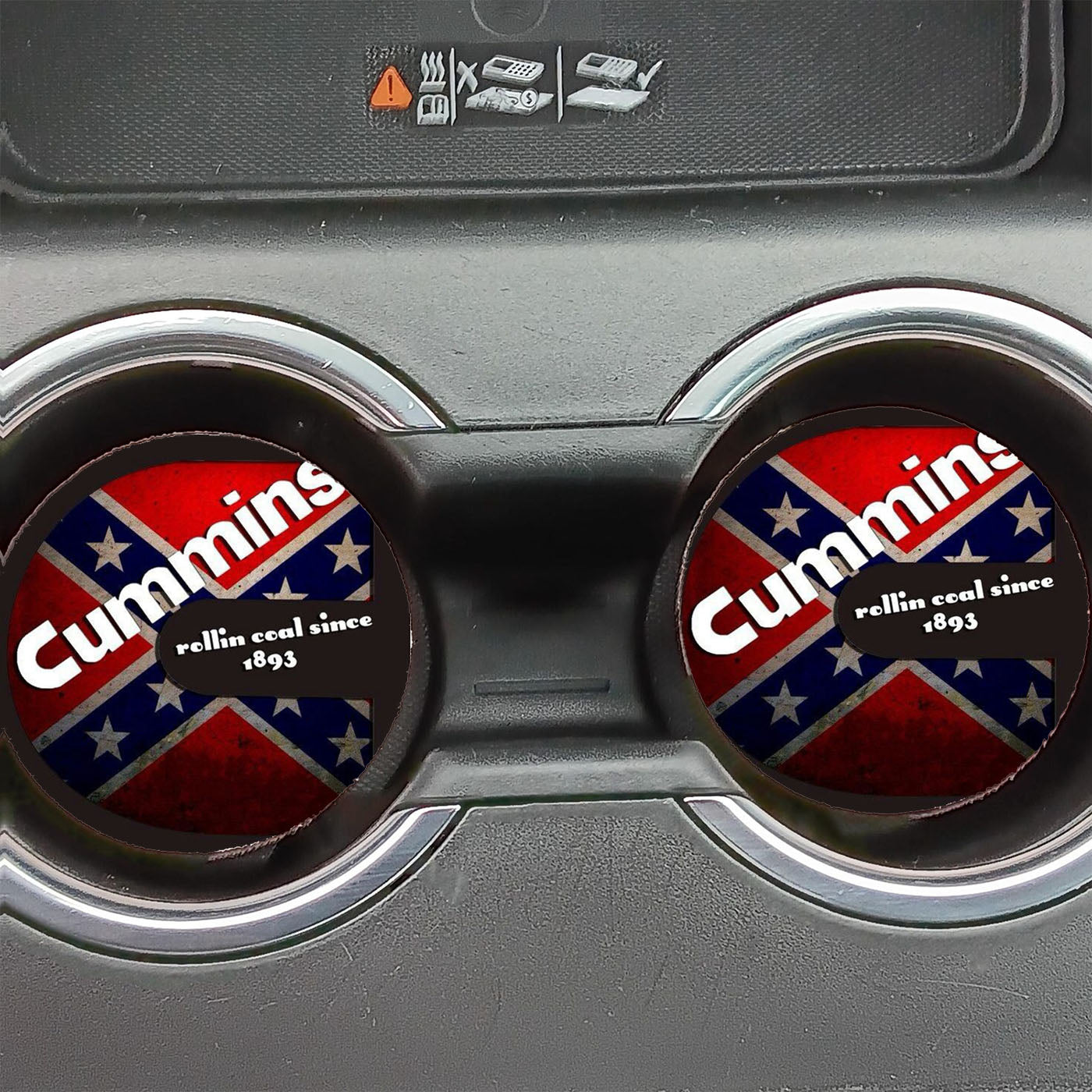 Cummins 6 Car Coasters